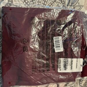 Mandala Wine Scrub Top